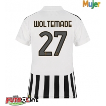 Camiseta Juventus Nick Woltemade #27 Primera Equipación para mujer 2026-27 manga corta